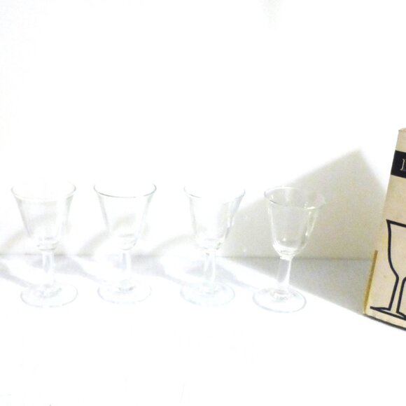 20pc Luminarc GOBLET Glasses Verre a Pied Tulipe FRANCE Vintage Glass Goblet - Picture 9 of 11